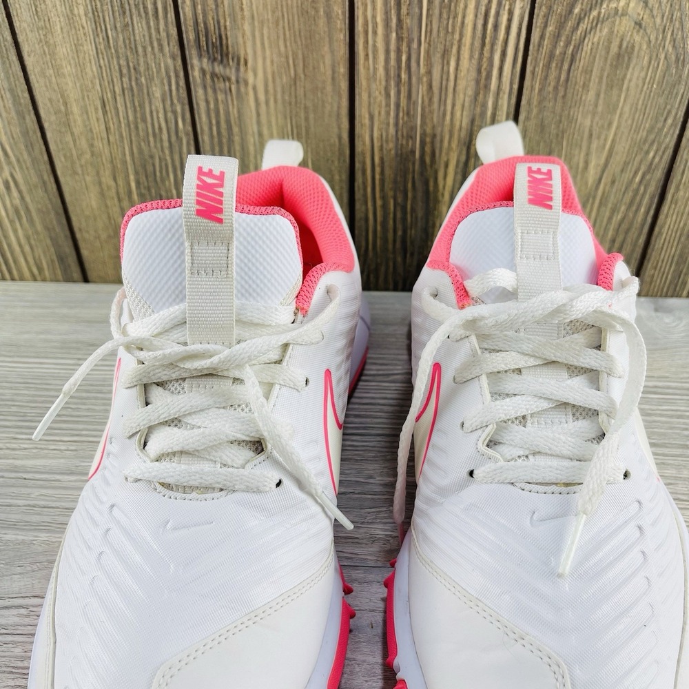 Nike White and Pink Athletic Shoes - Picture 7 of 14